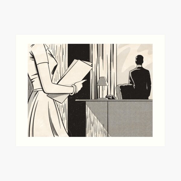 NOIR no.03 (SIR?) Art Print