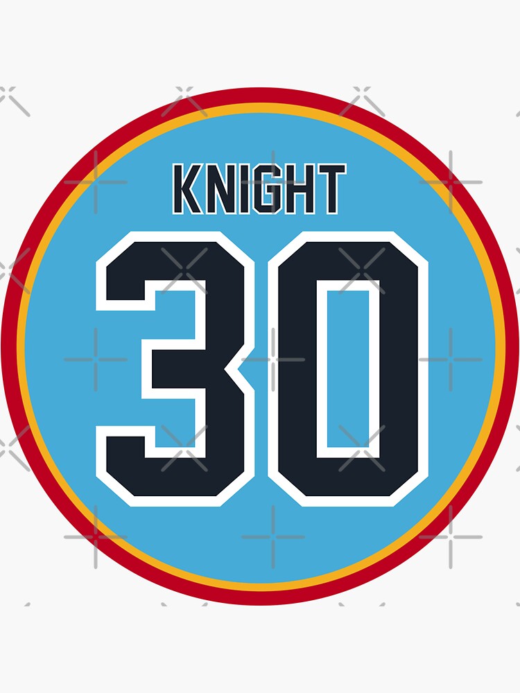 spencer knight reverse retro jersey number | Sticker