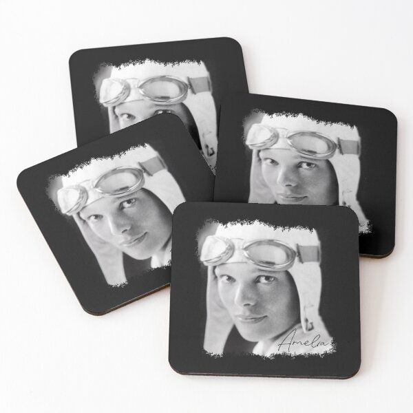 Item preview, Amelia Earhart B&W designed and sold by historeetees1.