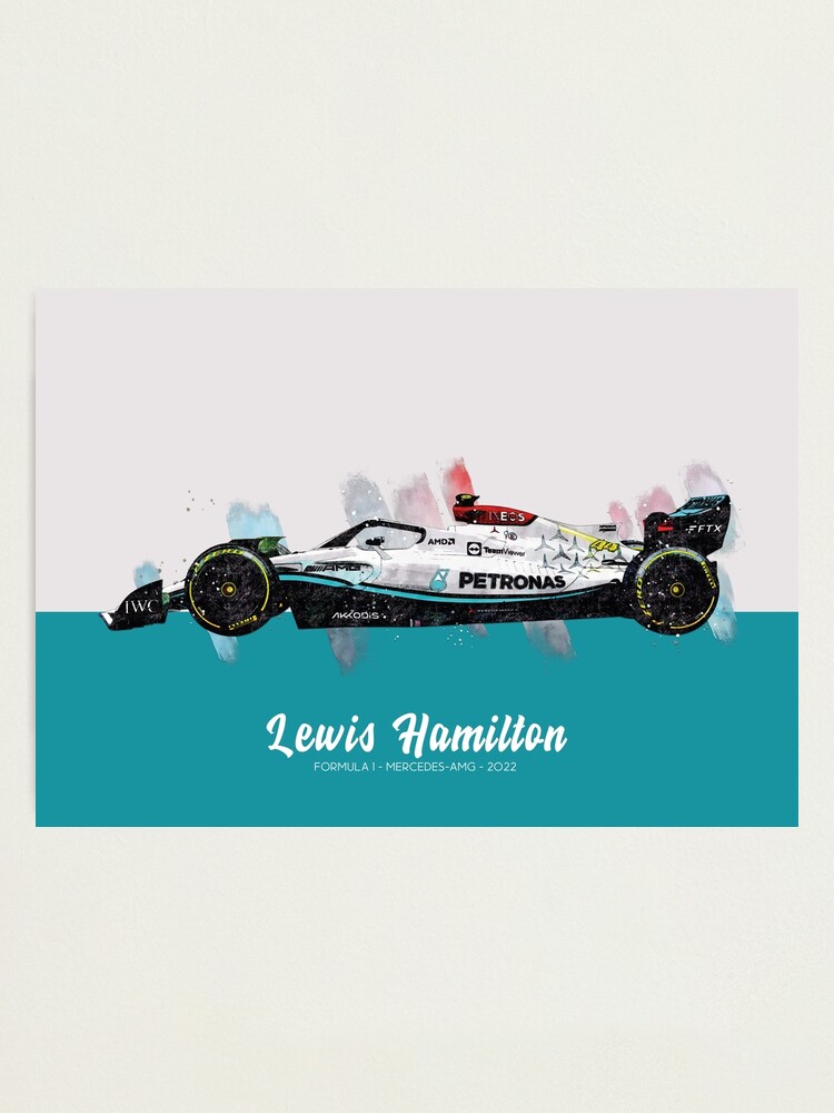 LEWIS HAMILTON Signed Autograph PHOTO Fan Gift Print FORMULA ONE F1  Mercedes