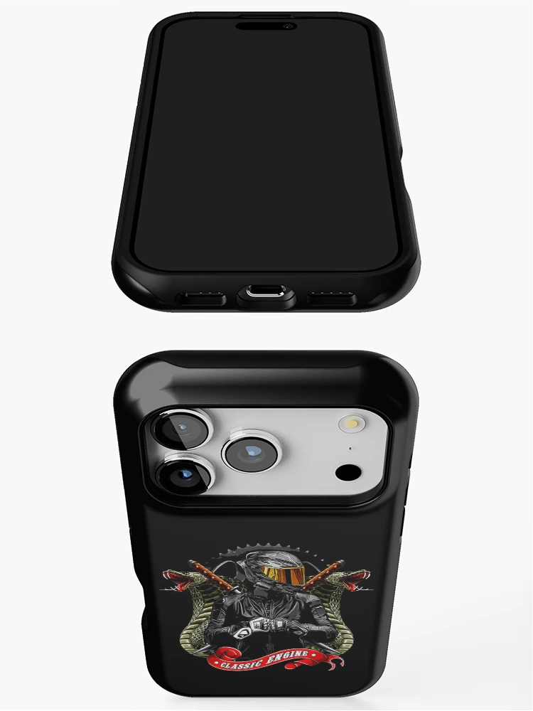 Thumbnail 3 of 4, iPhone Case, Classic Engine designed and sold by Racing-Style.