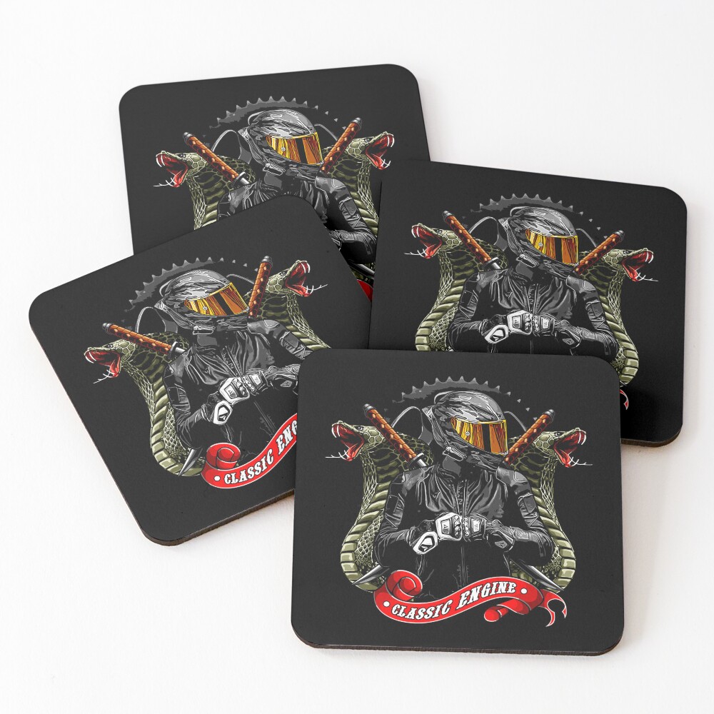 Item preview, Coasters (Set of 4) designed and sold by Racing-Style.
