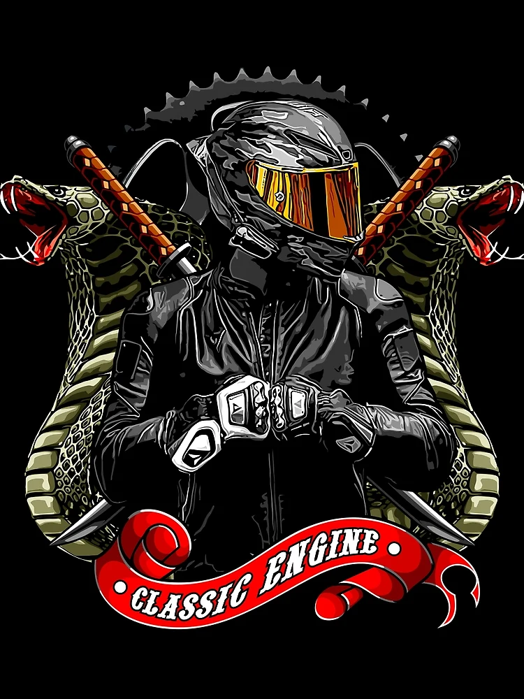 Thumbnail 3 of 3, Scarf, Classic Engine designed and sold by Racing-Style.