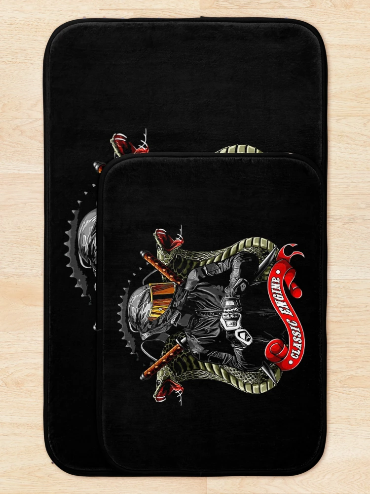 Thumbnail 5 of 6, Bath Mat, Classic Engine designed and sold by Racing-Style.