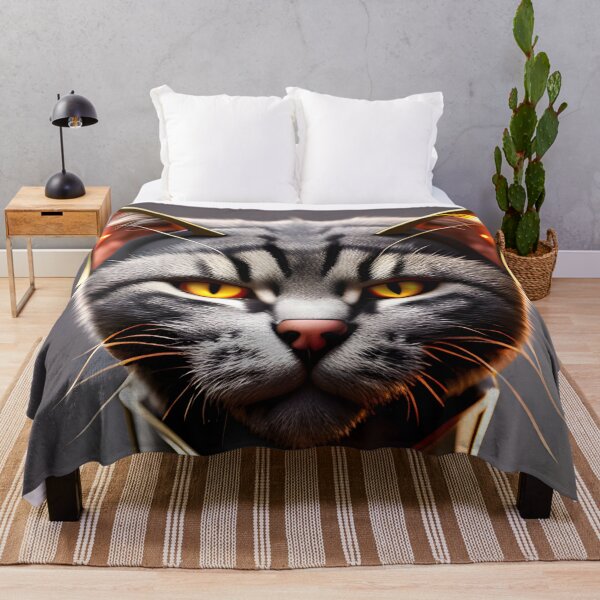 Item preview, Cat in Armor - Modern Digital Art designed and sold by Ai-michiart.