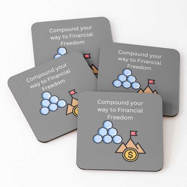 Item preview, Compound your way to Financial Freedom designed and sold by UpcomingTech.