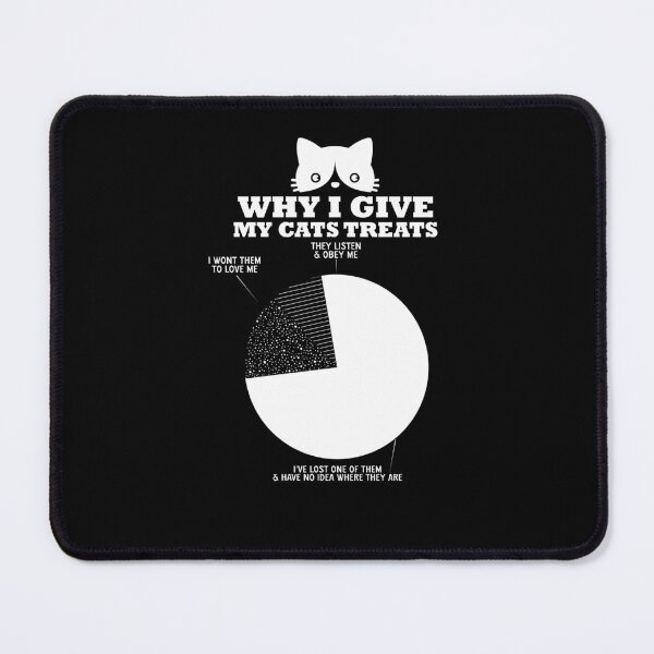 Item preview, Why I Give My Cats Treats Cat Whisperer Cat Lover designed and sold by GrumpyDadCo.