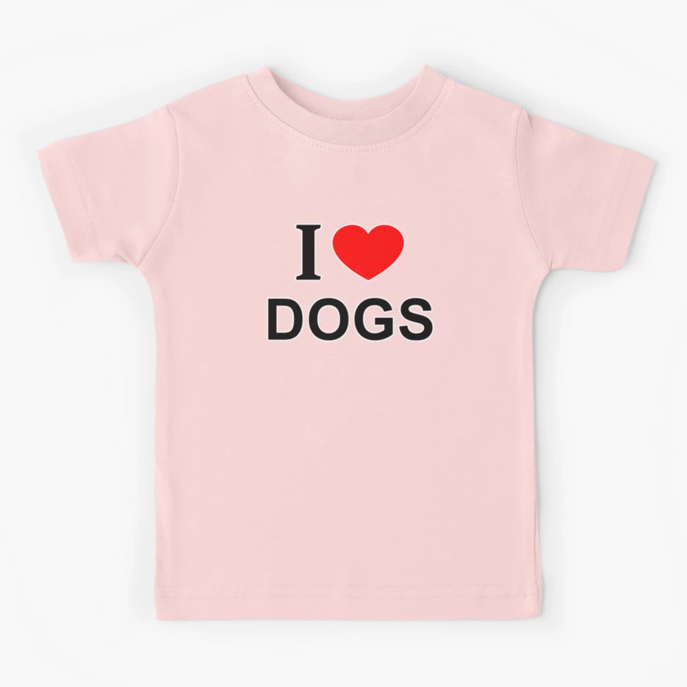 ルイドック ダウンJK 　sizeL i love my dog ra,kids_tee,x1250,FCD9D9: