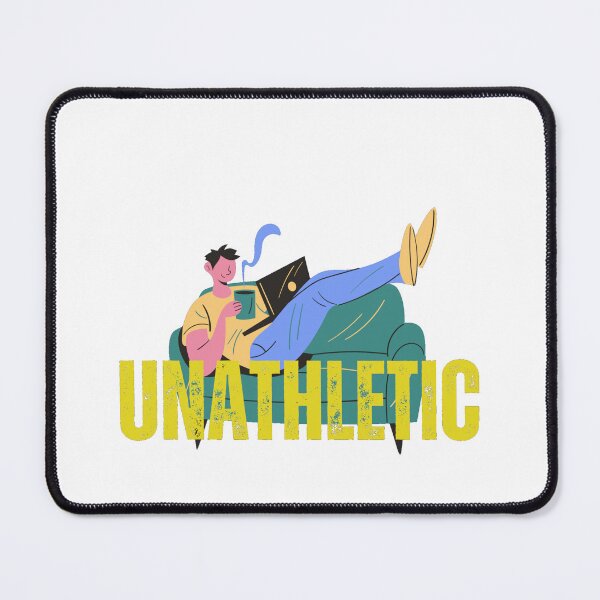 Item preview, unathletic - funny designed and sold by PellSilversmith.