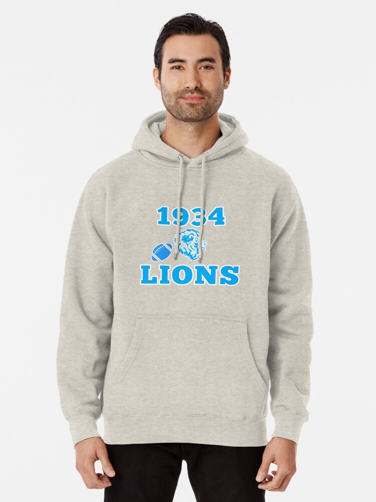 Detroit Lions White Hoodie