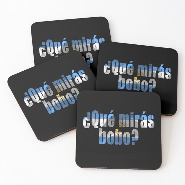 Item preview, Argentina - Qué Miras Bobo designed and sold by TshirtMore.