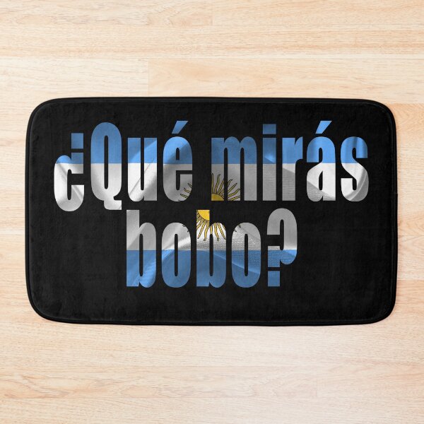 Item preview, Argentina - Qué Miras Bobo designed and sold by TshirtMore.