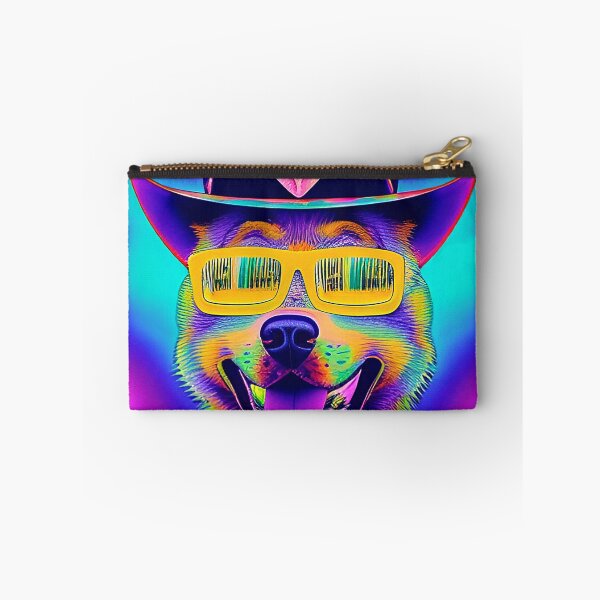 Item preview, Trippy psychedelic police dog. Funny sheriff designed and sold by Neo-Expression.