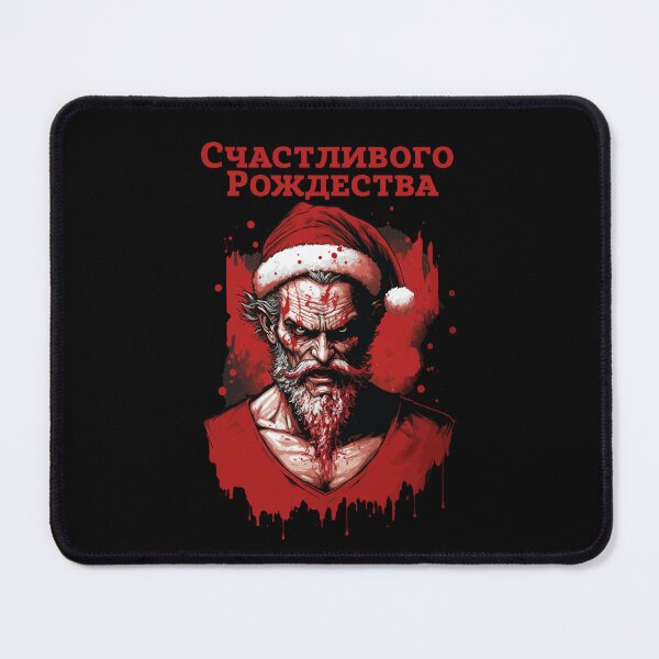 Item preview, Christmas Evil Santa Claus – Bad Santa Claus | Счастливого Рождества | Russian Angry Evil Bad Santa Claus designed and sold by MadeByRobots.