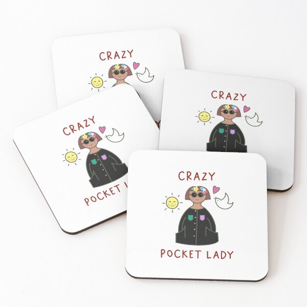 Item preview, Crazy Pocket Lady designed and sold by Karen Elliott.