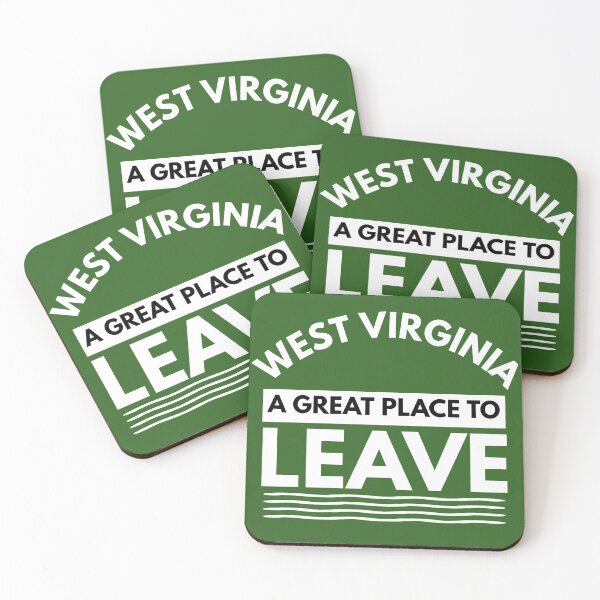 Item preview, West Virginia A Great Place To Leave! Funny Travel designed and sold by CuddleStore.