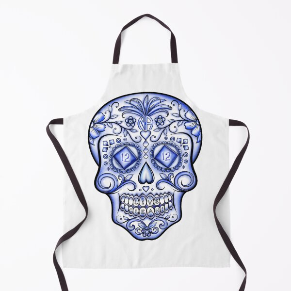 Item preview, NA Blue Sugar Skull designed and sold by NA-WEARS.