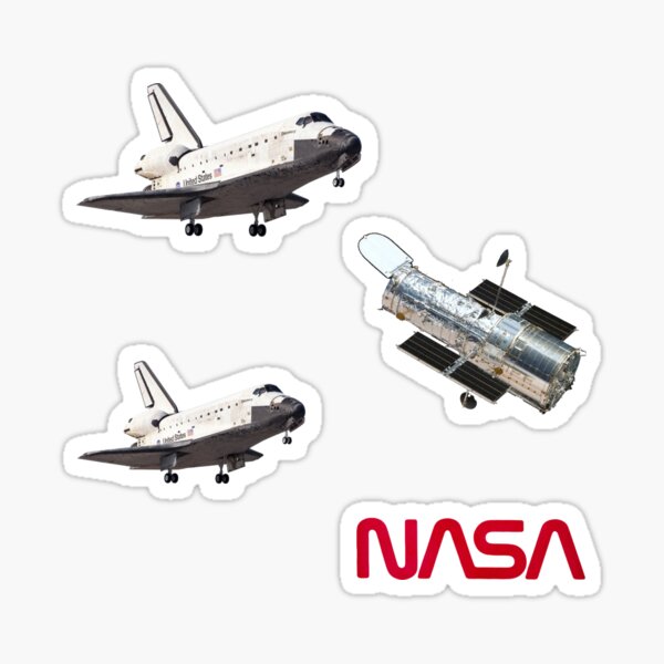 Item preview, NASA/Space shuttle space sticker decal pack  designed and sold by Gastrox.