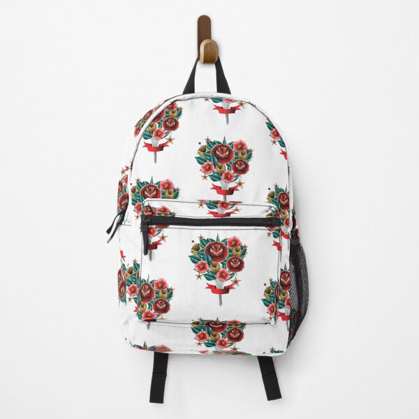 Item preview, Flower Tattoo-old school designed and sold by Maggie Vieira.