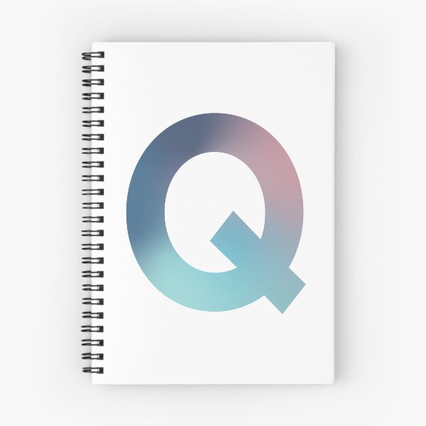 Aperçu de l'œuvre Gradient Lettre Q Initial Alphabet créée et vendue par murialbezanson.