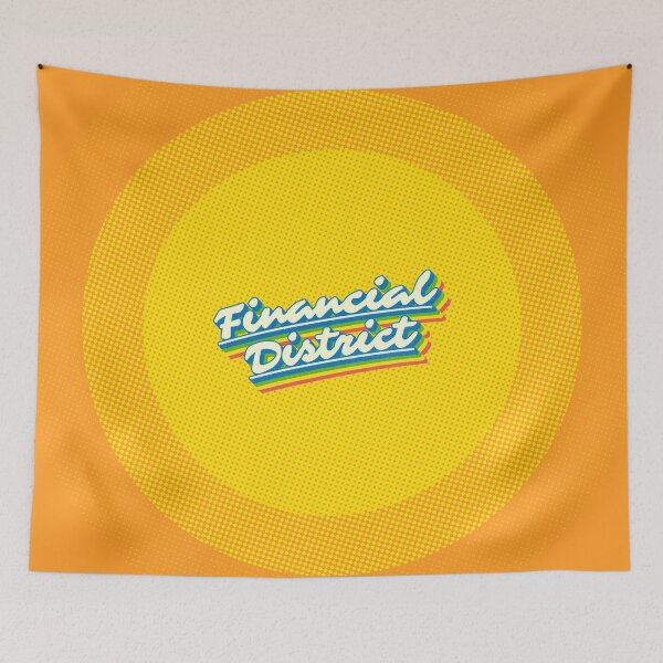 Item preview, Financial District | Retro Rainbow designed and sold by retroready.
