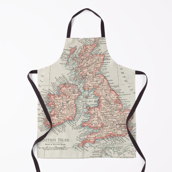 Item preview, Vintage Great Britain Map designed and sold by GazCoDesign.