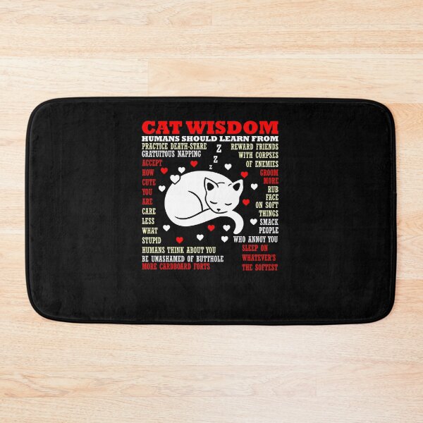 Item preview, Cat Wisdom Should Learn From Kitty Lover Kitten Cat Lover designed and sold by GrumpyDadCo.