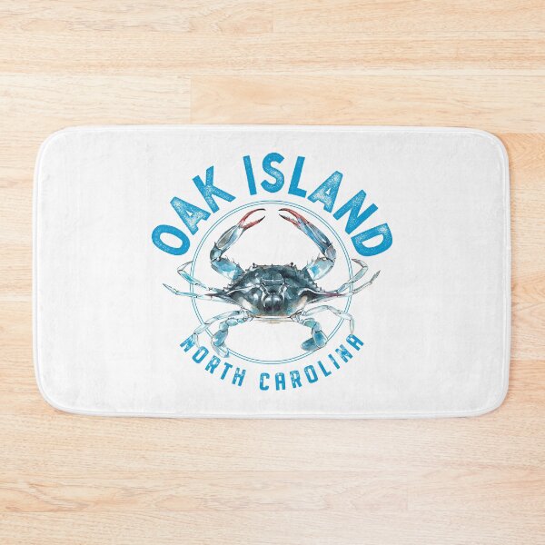 Item preview, Oak Island North Carolina Blue Crab Design designed and sold by Futurebeachbum.