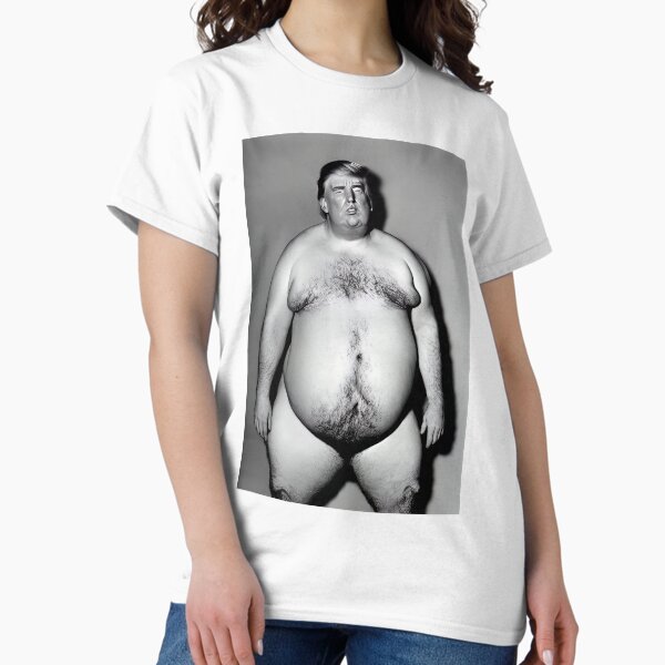 Trump Naked Women's T-Shirts & Tops for Sale | Redbubble