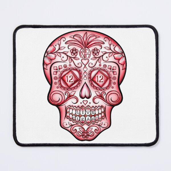 Item preview, NA Red Sugar Skull designed and sold by NA-WEARS.