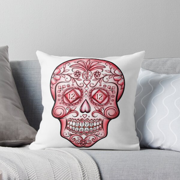 Item preview, NA Red Sugar Skull designed and sold by NA-WEARS.