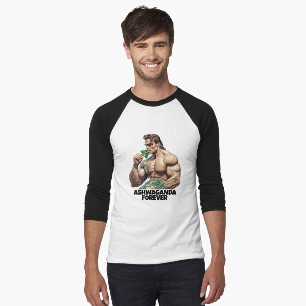 Item preview, Baseball ¾ Sleeve T-Shirt designed and sold by JigglePeek.