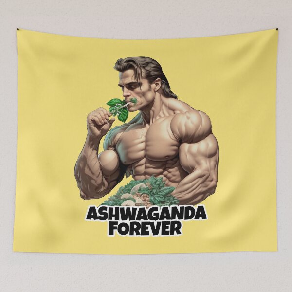 Item preview, Ashwaganda Forever Gym Bro designed and sold by JigglePeek.