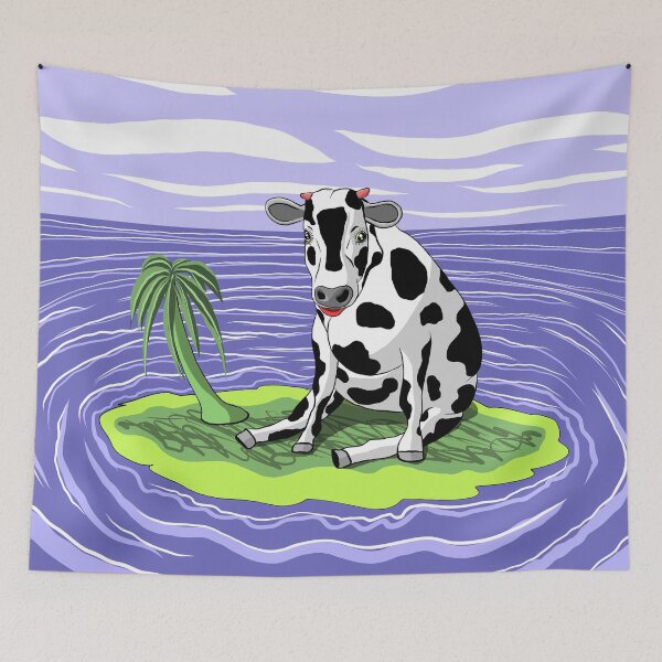 Item preview, Cow Castaway designed and sold by Nir Yaniv.