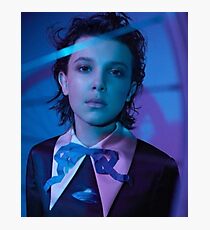 Milly Bobby Brown Stranger Things Photographic Print