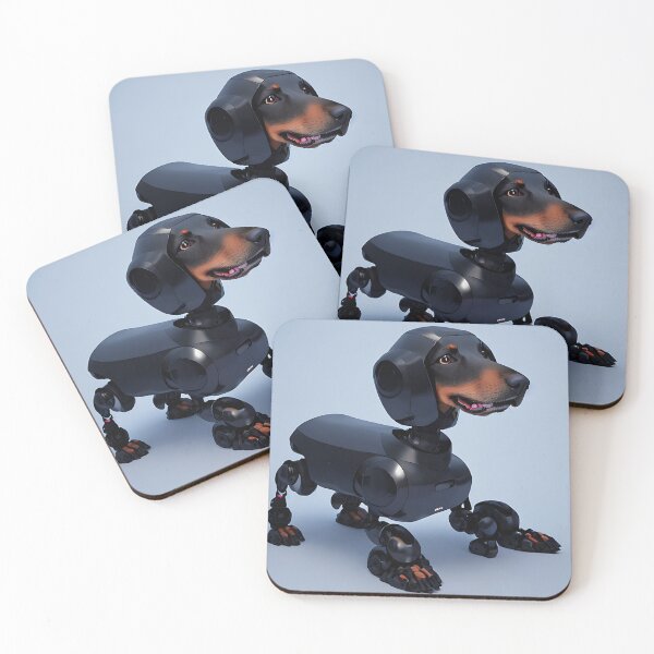 Item preview, Robot Dogs Doberman 1 designed and sold by HappyAiCcidents.