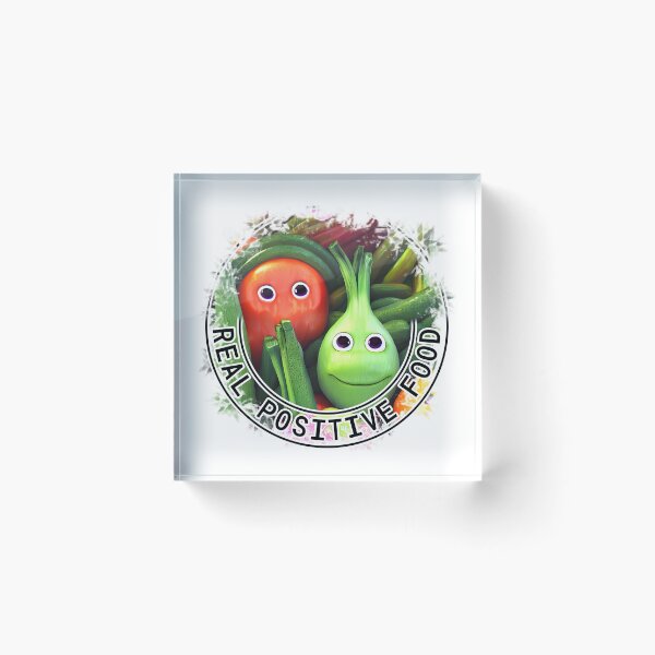 Item preview, vegetables, Real Positive Food! designed and sold by Digisabella.