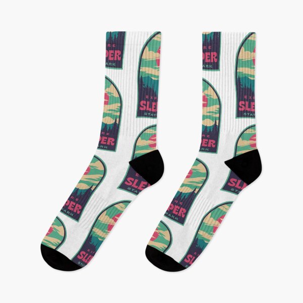 Item preview, Sleeper State Park Retro Sunset designed and sold by HalpinDesign.