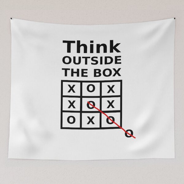 Item preview, THINK OUTSIDE THE BOX designed and sold by NoriTEEs.