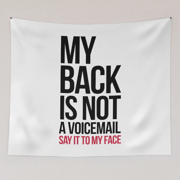 Item preview, Say It To My Face Funny Quote designed and sold by quarantine81.