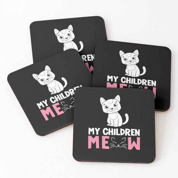 Item preview, My Children Meow Cat Whisperer Kitten Cat Lover designed and sold by GrumpyDadCo.