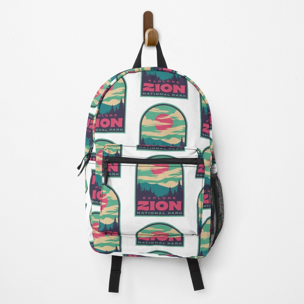 Vista previa del artículo con la obra «Mochila», diseñado y vendido por HalpinDesign.
