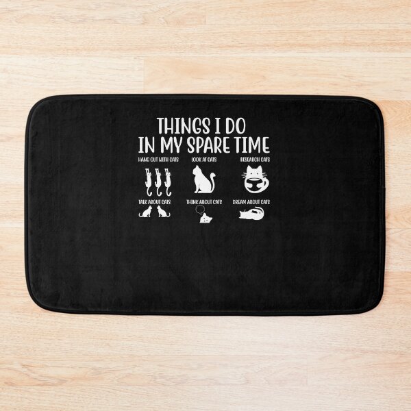Item preview, Things I Do In My Spare Time Kitten Cat Lover designed and sold by GrumpyDadCo.