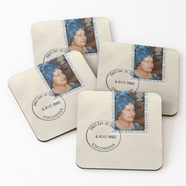 Item preview, First Day Issue Stamp - The Queen Mother designed and sold by wiggyofipswich.