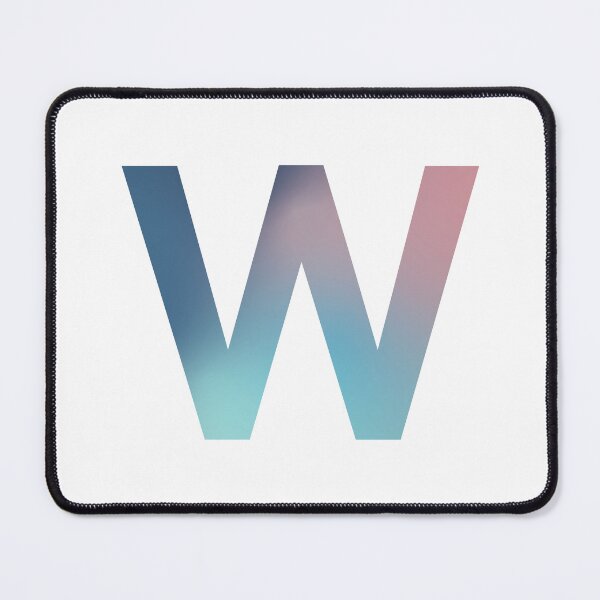 Item preview, Gradient Letter W Initial Alphabet designed and sold by murialbezanson.