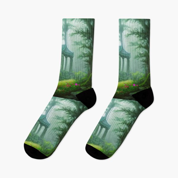 Item preview, Lost Forest Temple 9 - Throw Pillows and Prints.  designed and sold by ScatterHub.
