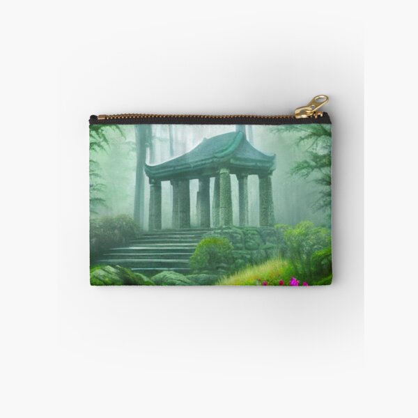 Item preview, Lost Forest Temple 9 - Throw Pillows and Prints.  designed and sold by ScatterHub.