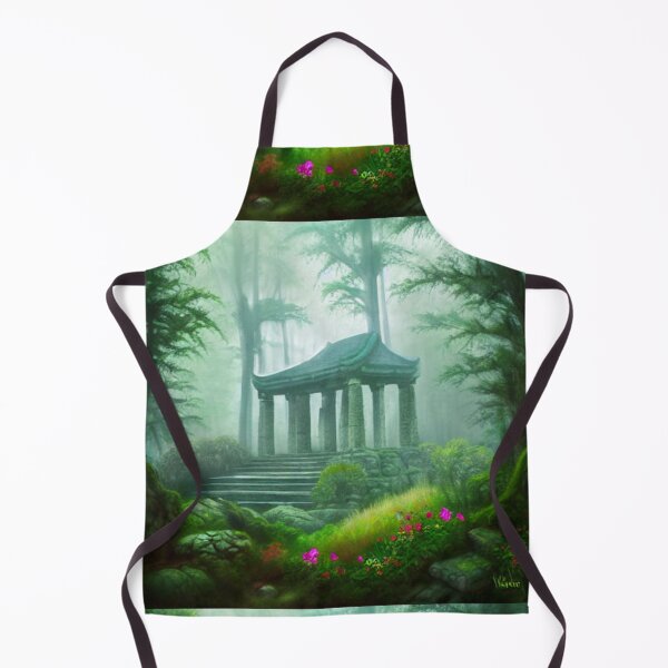 Item preview, Lost Forest Temple 9 - Throw Pillows and Prints. designed and sold by ScatterHub.