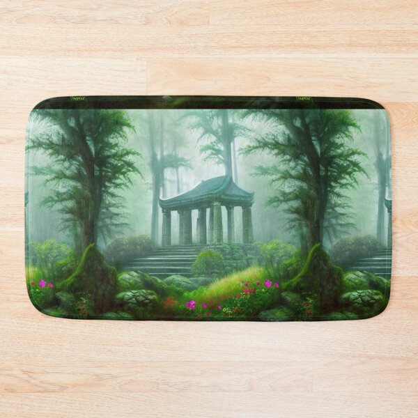Item preview, Lost Forest Temple 9 - Throw Pillows and Prints.  designed and sold by ScatterHub.