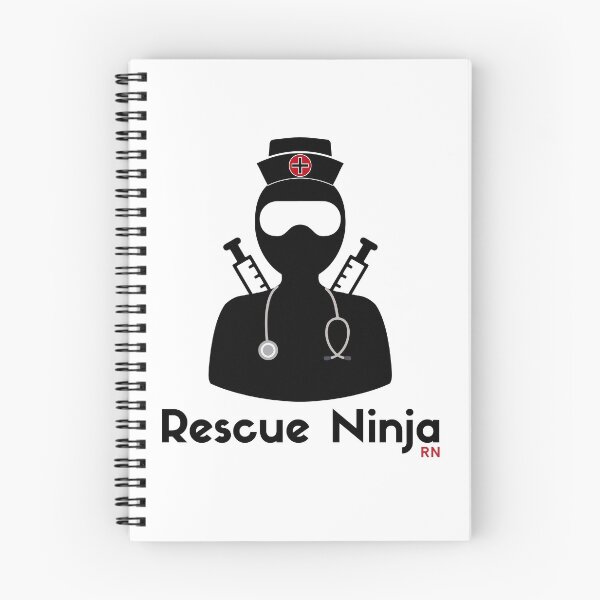 Item preview, Rescue Ninja - Funny Registered Nurse designed and sold by mrsmitful.